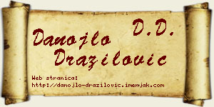 Danojlo Dražilović vizit kartica